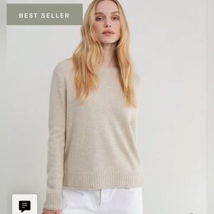 Jenni Kayne Everyday Sweater Women's sz M Oatmeal $195